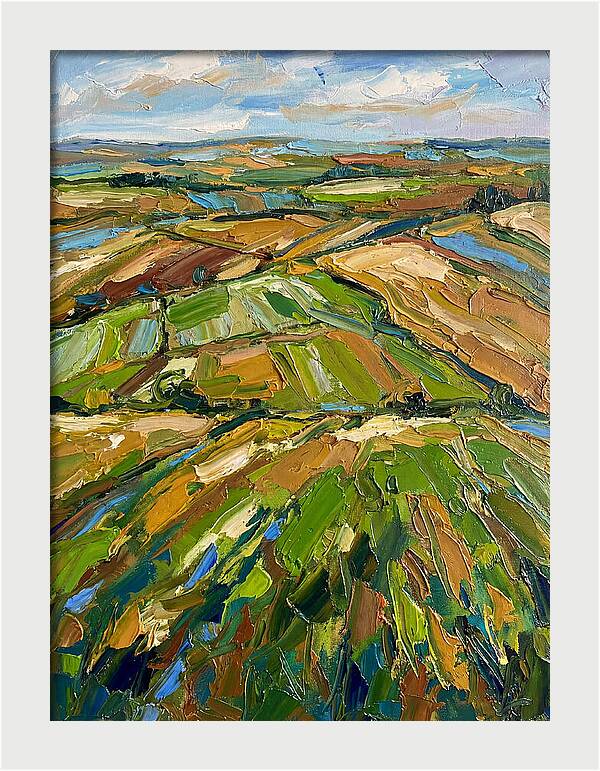 Vibrant Farmland Landscape