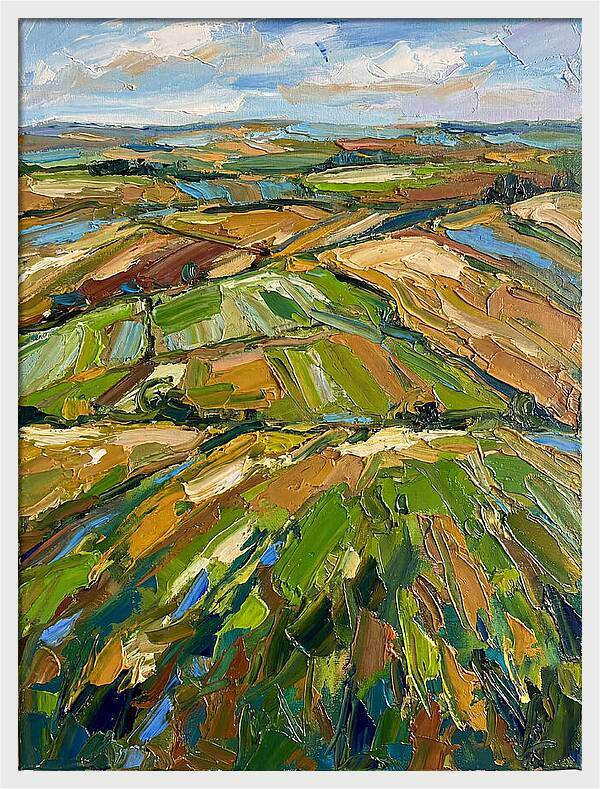 Vibrant Farmland Landscape
