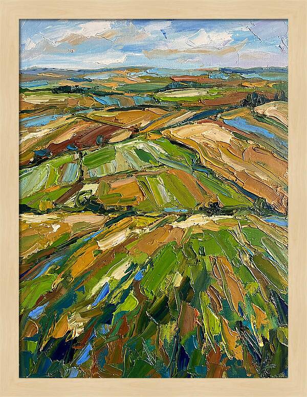Vibrant Farmland Landscape