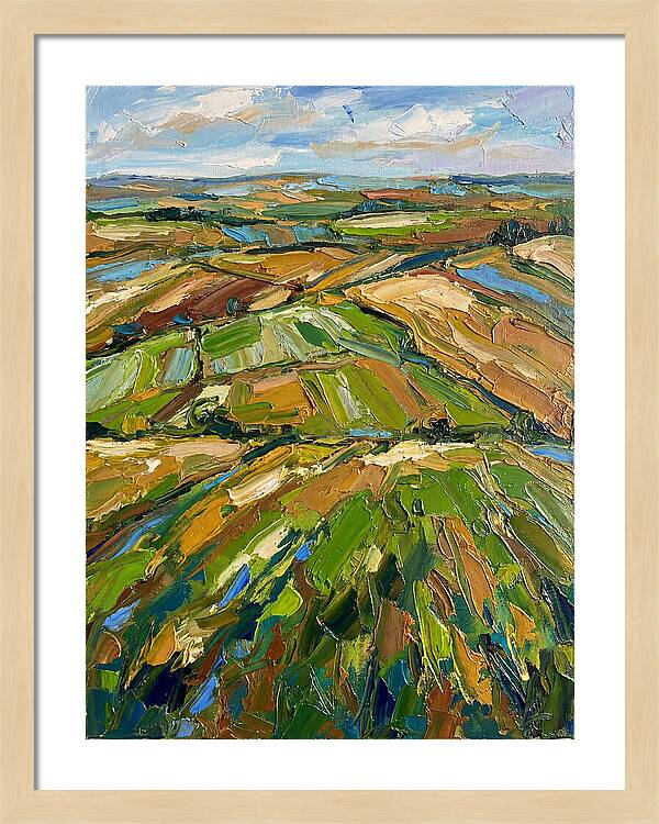 Vibrant Farmland Landscape