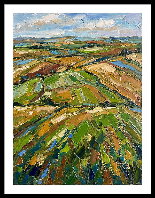 Vibrant Farmland Landscape