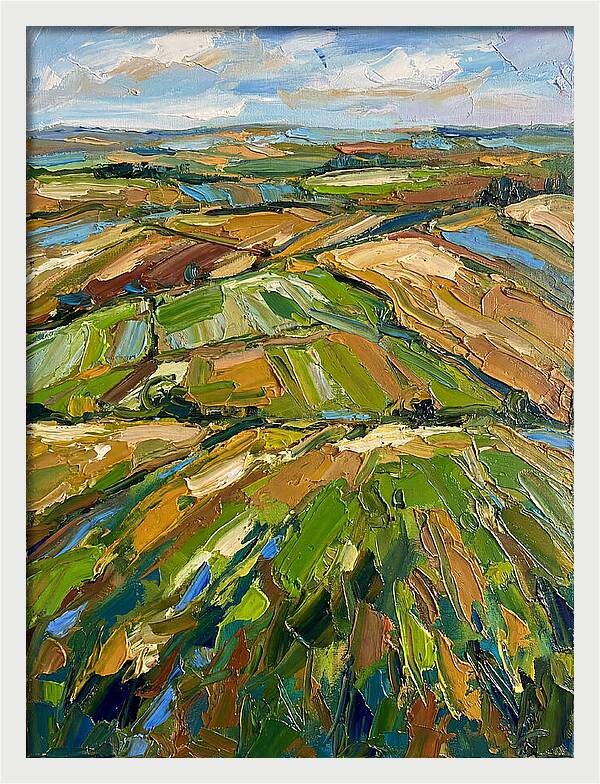 Vibrant Farmland Landscape