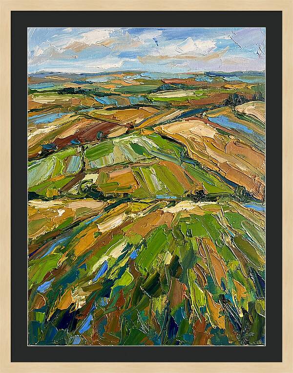 Vibrant Farmland Landscape