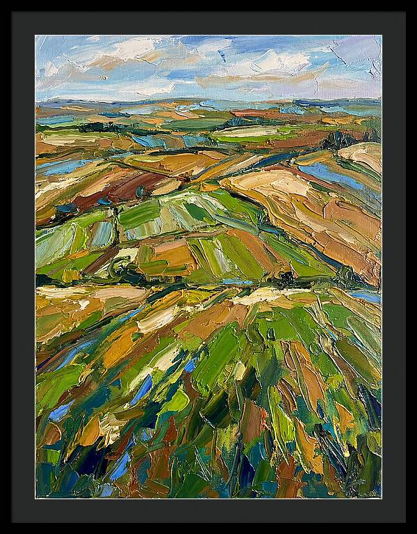 Vibrant Farmland Landscape