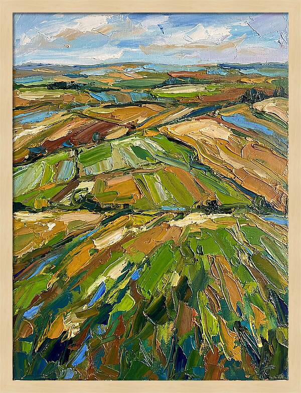 Vibrant Farmland Landscape