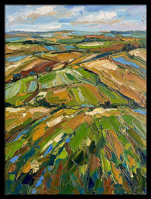 Vibrant Farmland Landscape