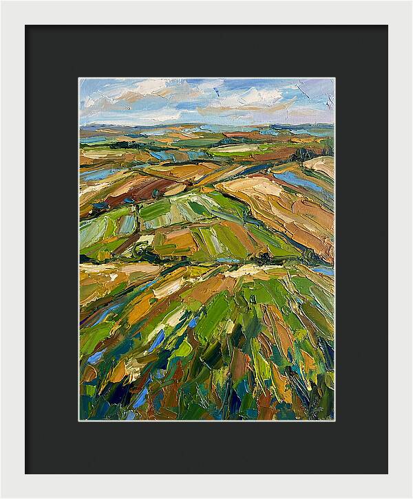 Vibrant Farmland Landscape