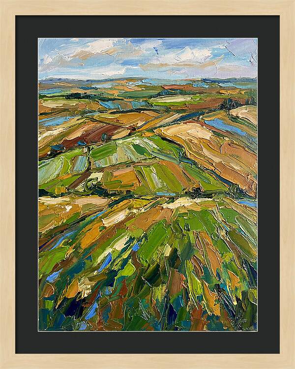Vibrant Farmland Landscape