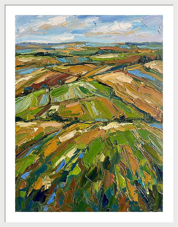 Vibrant Farmland Landscape