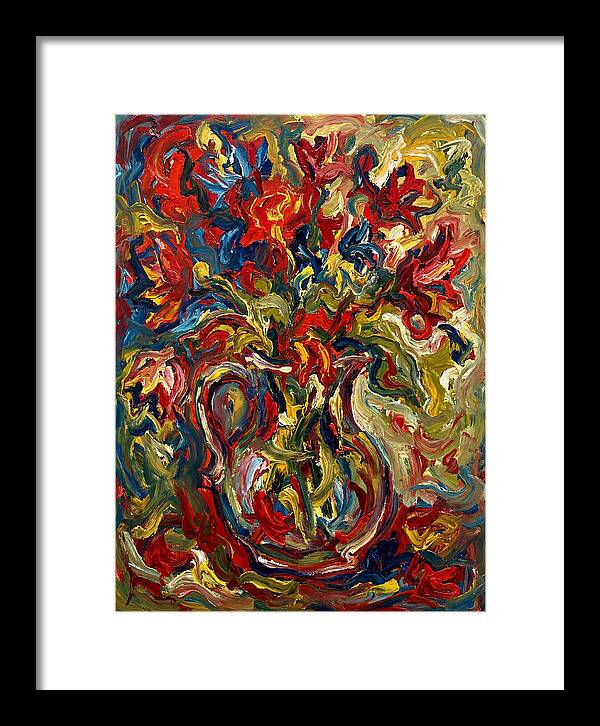 Vibrant Floral Expressionism