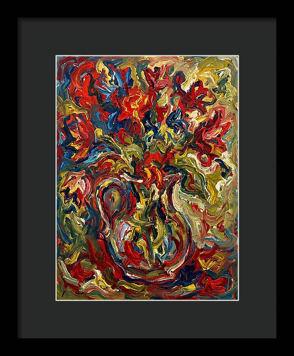 Vibrant Floral Expressionism