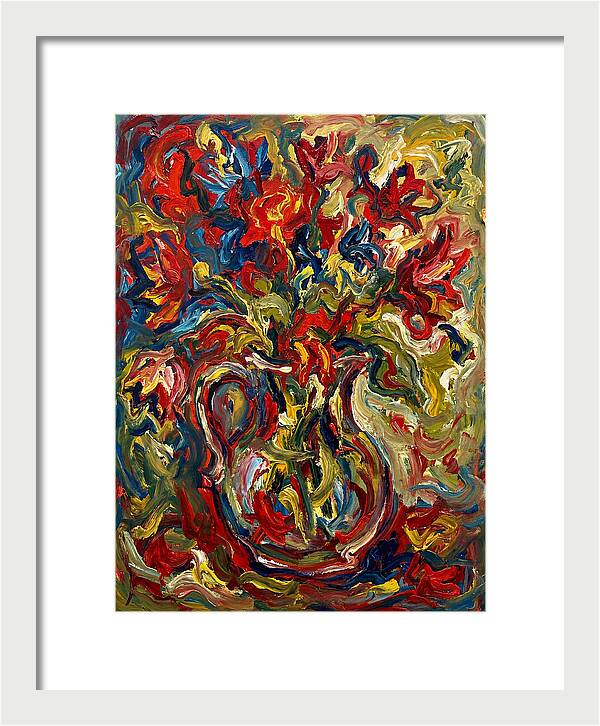 Vibrant Floral Expressionism