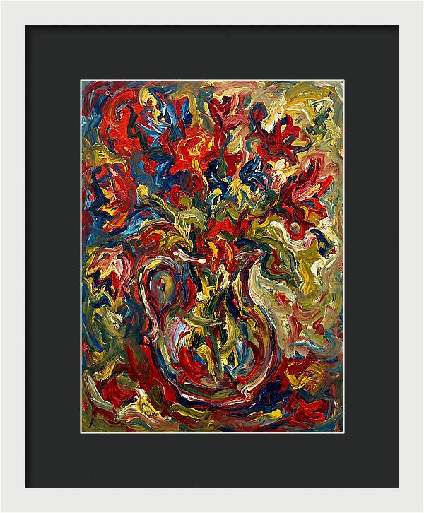 Vibrant Floral Expressionism