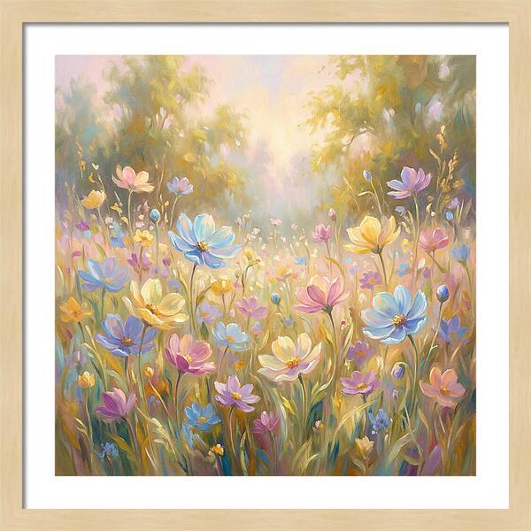 Vibrant Floral Landscape