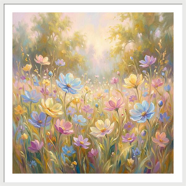 Vibrant Floral Landscape