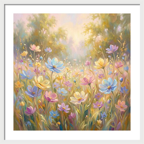 Vibrant Floral Landscape