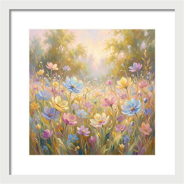 Vibrant Floral Landscape