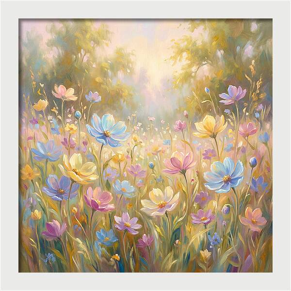 Vibrant Floral Landscape