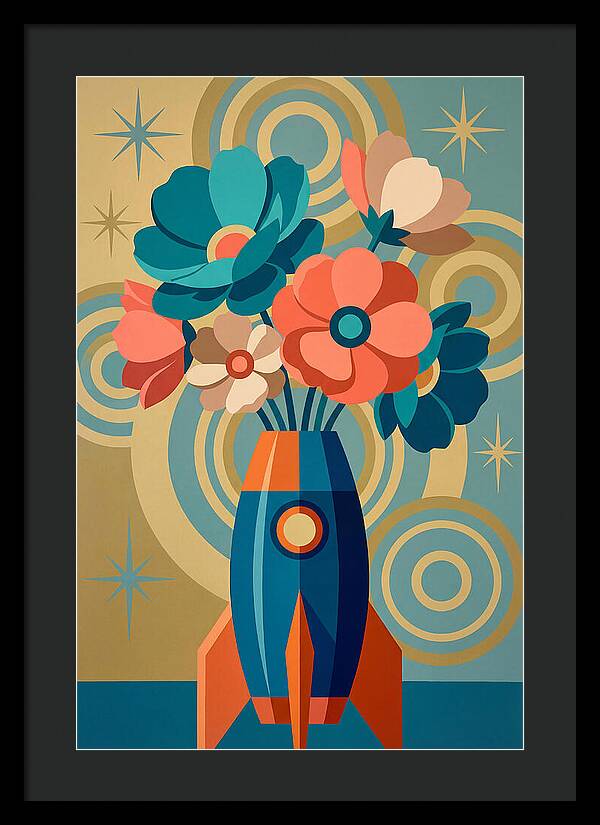 Vibrant Floral Rocket Arrangement