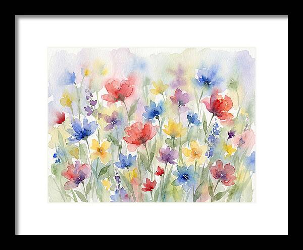 Vibrant Floral Serenity