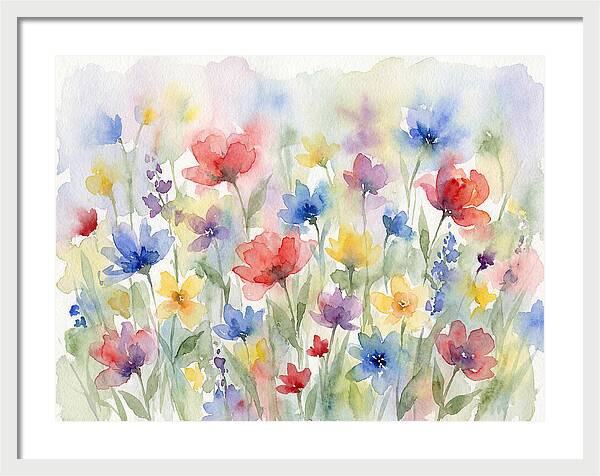 Vibrant Floral Serenity