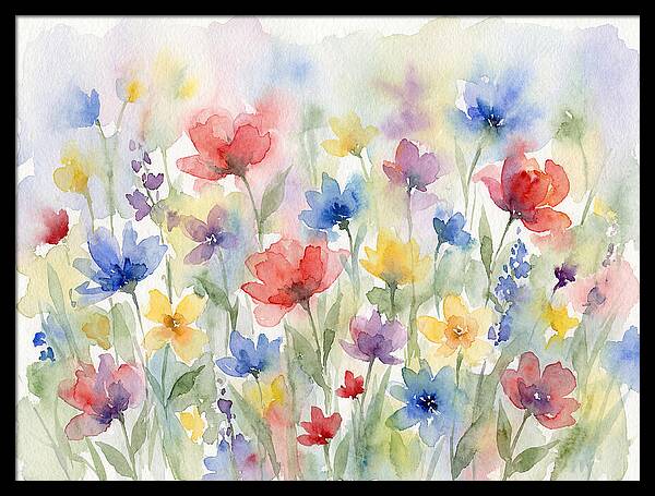 Vibrant Floral Serenity
