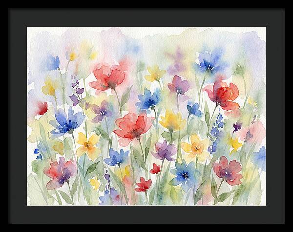 Vibrant Floral Serenity