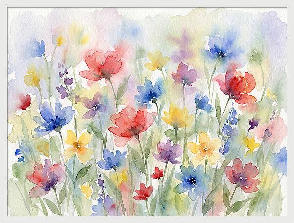 Vibrant Floral Serenity