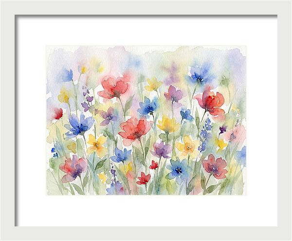 Vibrant Floral Serenity