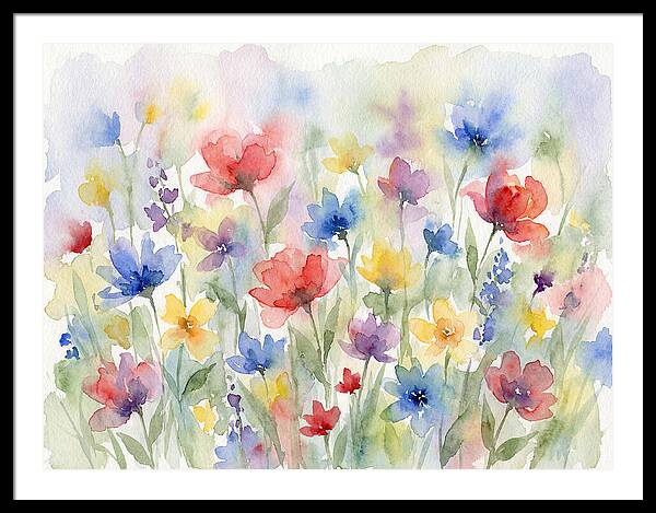 Vibrant Floral Serenity