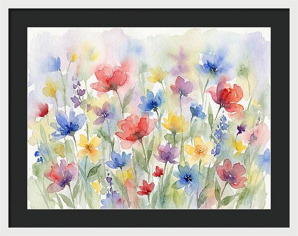 Vibrant Floral Serenity