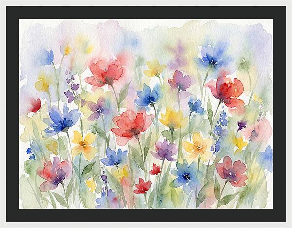 Vibrant Floral Serenity