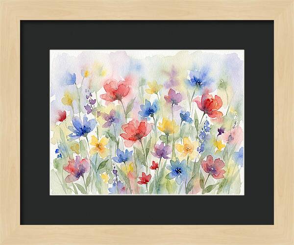Vibrant Floral Serenity