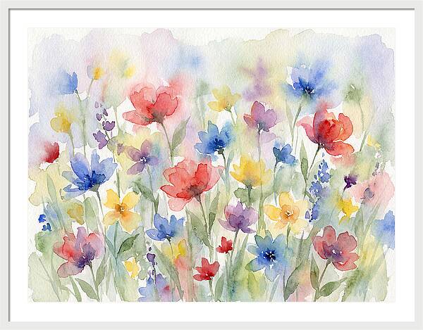 Vibrant Floral Serenity