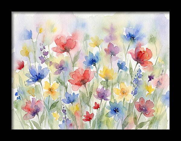 Vibrant Floral Serenity