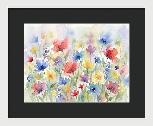 Vibrant Floral Serenity