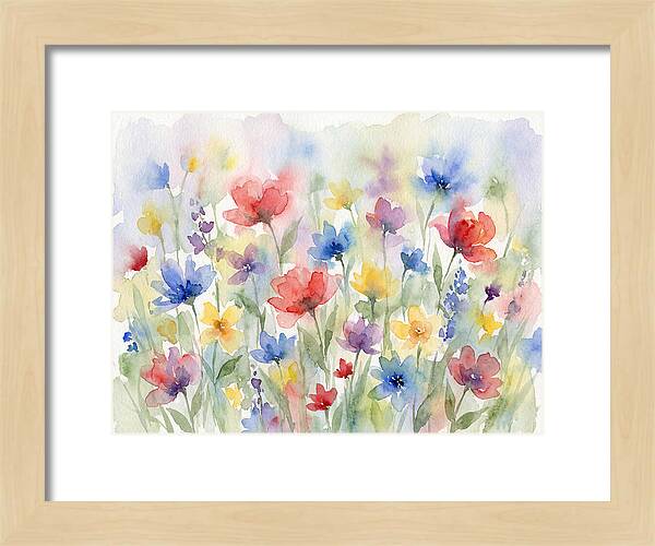 Vibrant Floral Serenity