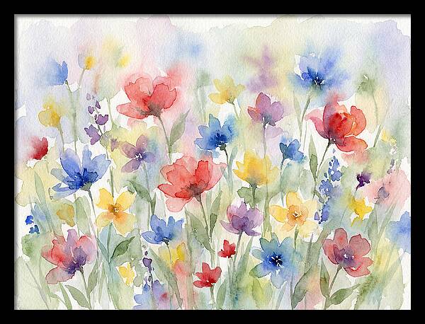 Vibrant Floral Serenity
