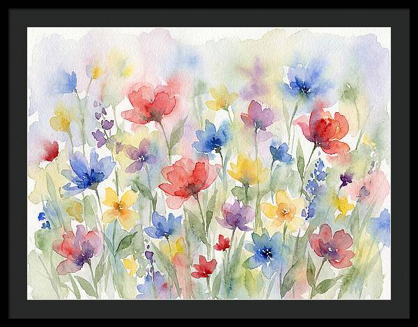 Vibrant Floral Serenity