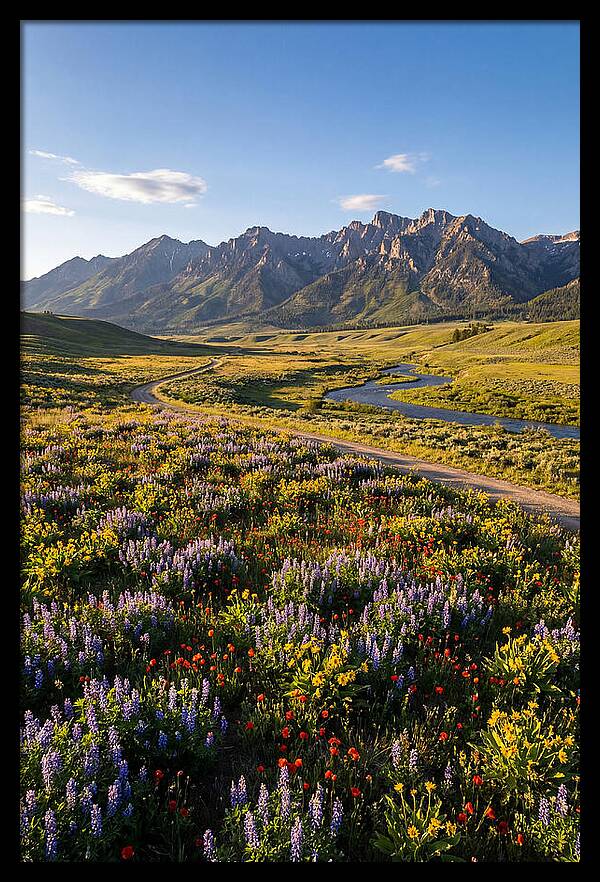 Vibrant Floral Tapestry