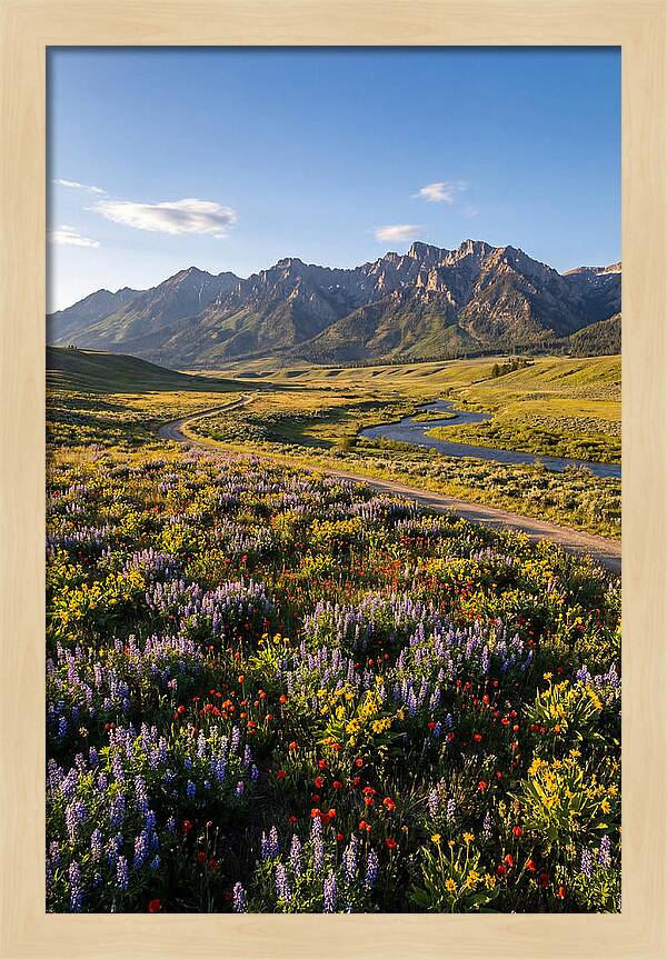 Vibrant Floral Tapestry