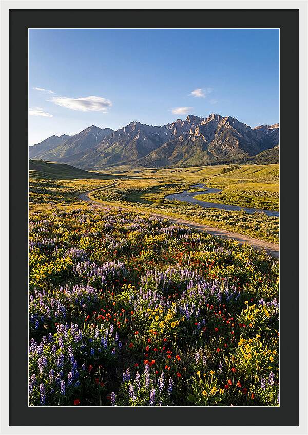 Vibrant Floral Tapestry