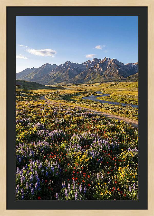 Vibrant Floral Tapestry