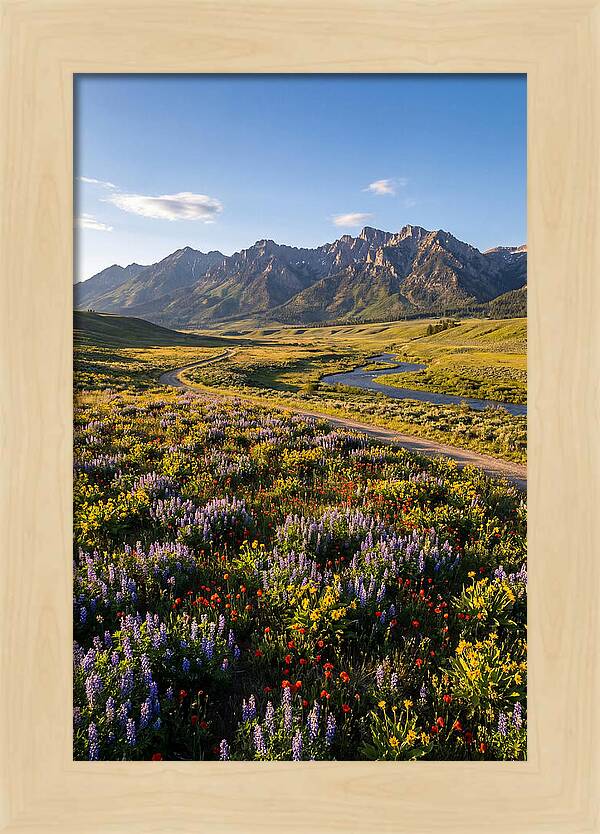 Vibrant Floral Tapestry
