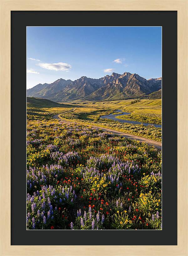 Vibrant Floral Tapestry