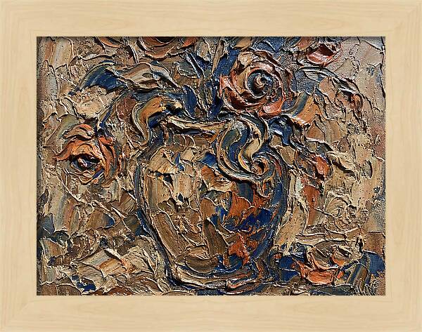 Vibrant Floral Vase