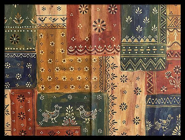 Vibrant Folk Art Designs 2082