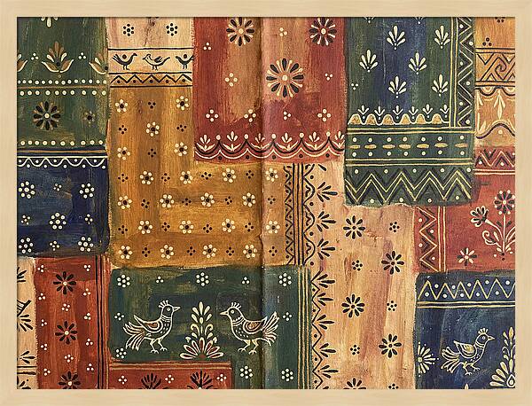 Vibrant Folk Art Designs 2082