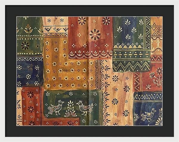 Vibrant Folk Art Designs 2082