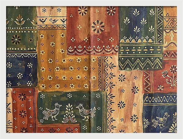 Vibrant Folk Art Designs 2082